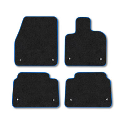 Car Mat Co Land Rover Discovery Sport 2019+ (Hybrid) Car Mats Blue Trim Carpet Tailored from B&Q