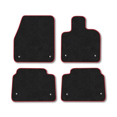 Car Mat Co Land Rover Discovery Sport 2019+ (Hybrid) Car Mats Red Trim Carpet Tailored Fit from B&Q