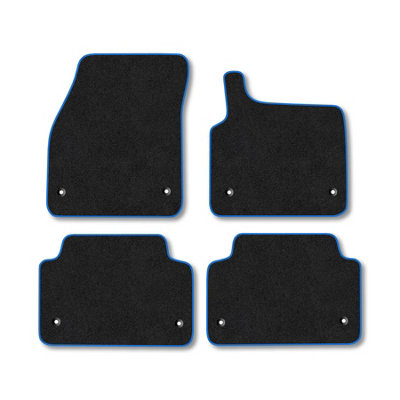 Car Mat Co Land Rover Range Rover Evoque 2019+ (Manual) Car Mats Blue Trim Carpet Tailored from B&Q