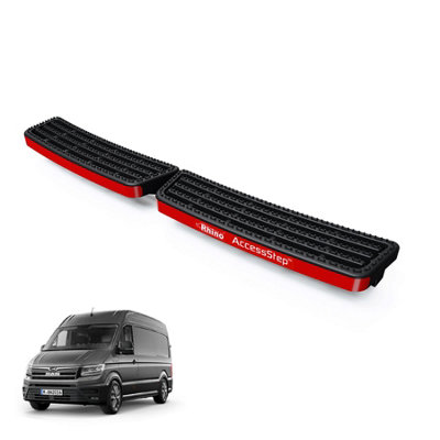 Rhino Accessstep For Man Tge (2017+)Van Rear Safety Access StepNo Reverse Sensors (Black)(Ss229B) from B&Q