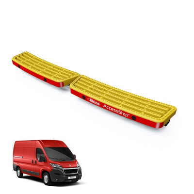 Rhino Accessstep For Peugeot Boxer (2006+)Van Rear Safety Access StepWith Reverse Sensors (Yellow)(Ss211Yr) from B&Q