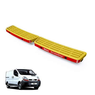 Rhino Accessstep For Renault Trafic (2001-2014)Van Rear Safety Access StepWith Reverse Sensors (Yellow)(Ss201Yr) from B&Q