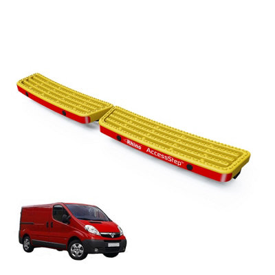 Rhino Accessstep For Vauxhall Vivaro (2001-2014)Van Rear Safety Access StepWith Reverse Sensors (Yellow)(Ss201Yr) from B&Q