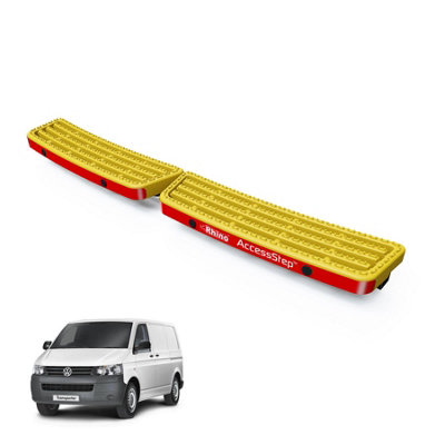 Rhino Accessstep For Vw Transporter (2003-2015)Van Rear Safety Access StepWith Reverse Sensors (Yellow)(Ss203Yr) from B&Q