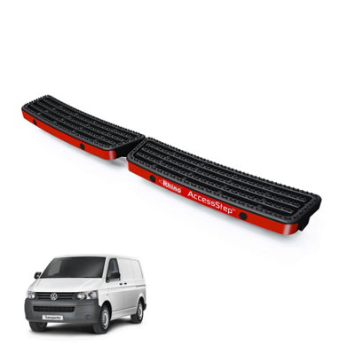 Rhino Accessstep For Vw Transporter (2003-2015)Van Rear Safety Access StepWith Reverse Sensors (Black)(Ss203Br) from B&Q