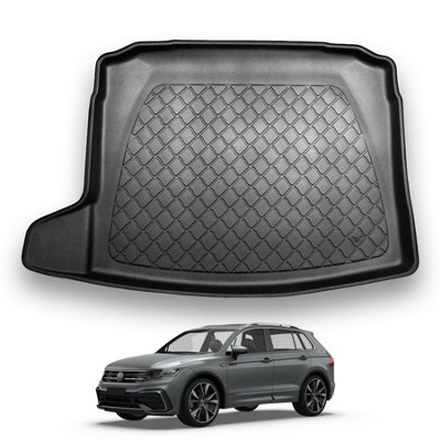 Nomad Vw Tiguan (2016-2023) Boot Liner (Not For Hybrid Models) Premium Tailored Boot Mat Protector Waterproof Accessory from B&Q