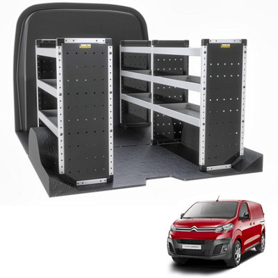Van Guard Trade Citroen Dispatch (2016+) Van Racking Organiser Van Shelving (Bronze Package) Driver + Passanger Bundle (Tvr-B-018) from B&Q