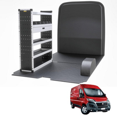 Van Guard Trade Fiat Ducato (2006+) Van Racking Organiser Van Shelving & Accessories (Gold Package) Passanger Side (Tvr-G-006-Ns) from B&Q