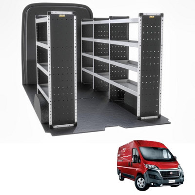 Van Guard Trade Fiat Ducato (2006+) Van RackingOrganiser Van Shelving (Bronze Package)Driver + Passanger Bundle (Tvr-B-007) from B&Q