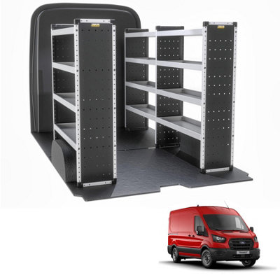 Van Guard Trade Ford Transit (2014+) Van RackingOrganiser Van Shelving (Bronze Package)Driver + Passanger Bundle (Tvr-B-006) from B&Q