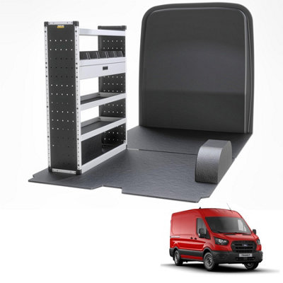 Van Guard Trade Ford Transit (2014+) Van Racking Organiser Van Shelving & Accessories (Gold Package) Passanger Side (Tvr-G-006-Ns) from B&Q