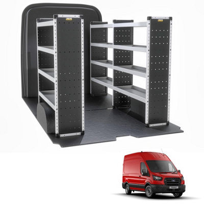 Van Guard Trade Ford Transit (2014+) Van RackingOrganiser Van Shelving (Bronze Package)Driver + Passanger Bundle (Tvr-B-006) from B&Q