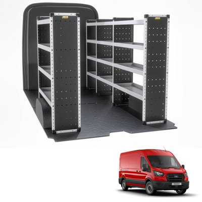 Van Guard Trade Ford Transit (2014+) Van RackingOrganiser Van Shelving (Bronze Package)Driver + Passanger Bundle (Tvr-B-013) from B&Q