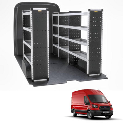 Van Guard Trade Ford Transit (2014+) Van RackingOrganiser Van Shelving (Bronze Package)Driver + Passanger Bundle (Tvr-B-013) from B&Q
