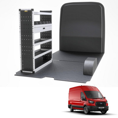 Van Guard Trade Ford Transit (2014+) Van Racking Organiser Van Shelving & Accessories (Gold Package) Passanger Side (Tvr-G-013-Ns) from B&Q