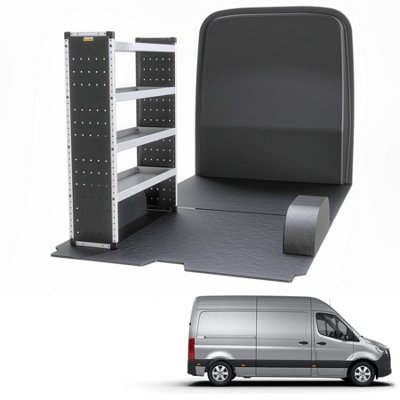 Van Guard Trade Mercedes Sprinter (2018+) Van RackingOrganiser Van Shelving (Bronze Package)Passanger Side (Tvr-B-014-Ns) from B&Q