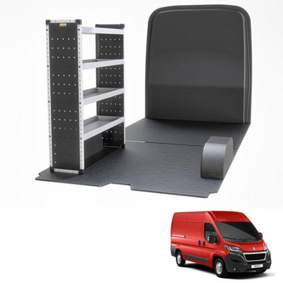Van Guard Trade Peugeot Boxer (2006+) Van RackingOrganiser Van Shelving (Bronze Package)Passanger Side (Tvr-B-007-Ns) from B&Q