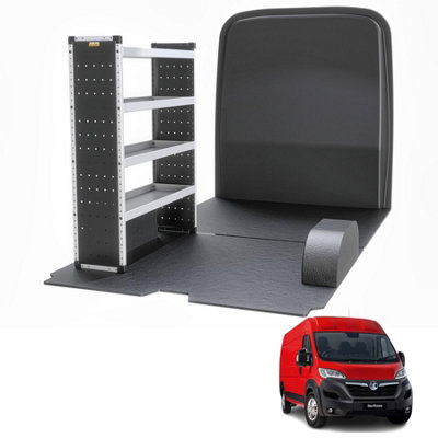 Van Guard Trade Vauxhall Movano (2022+) Van RackingOrganiser Van Shelving (Bronze Package)Passanger Side (Tvr-B-006-Ns) from B&Q
