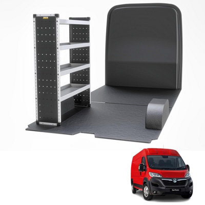Van Guard Trade Vauxhall Movano (2022+) Van RackingOrganiser Van Shelving (Bronze Package)Passanger Side (Tvr-B-007-Ns) from B&Q