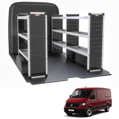 Van Guard Trade Volkswagen Crafter 2017+ Van Racking Organiser Van Shelving Bronze Package Driver + Passanger Bundle Tvr-B-005 from B&Q