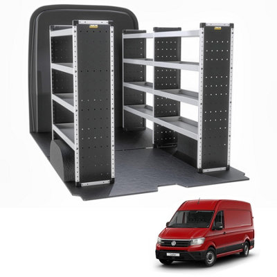 Van Guard Trade Volkswagen Crafter 2017+ Van Racking Organiser Van Shelving Bronze Package Driver + Passanger Bundle Tvr-B-006 from B&Q