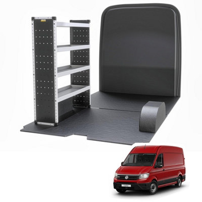 Van Guard Trade Volkswagen Crafter (2017+) Van RackingOrganiser Van Shelving (Bronze Package)Passanger Side (Tvr-B-006-Ns) from B&Q