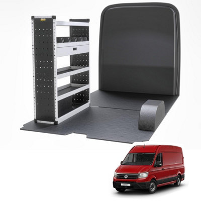 Van Guard Trade Volkswagen Crafter (2017+) Van RackingOrganiser Van Shelving (Gold Package)Passanger Side (Tvr-G-006-Ns) from B&Q