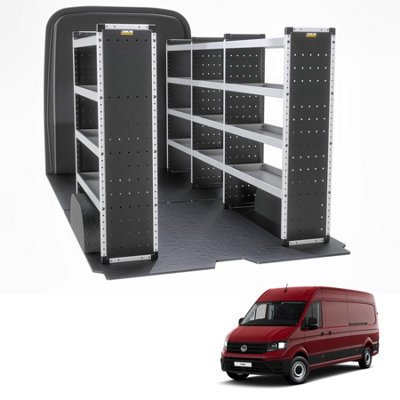 Van Guard Trade Volkswagen Crafter 2017+ Van Racking Organiser Van Shelving Bronze Package Driver + Passanger Bundle Tvr-B-012 from B&Q