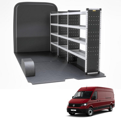Van Guard Trade Volkswagen Crafter (2017+) Van RackingOrganiser Van Shelving (Bronze Package)Driver Side (Tvr-B-012-Os) from B&Q