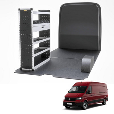 Van Guard Trade Volkswagen Crafter (2017+) Van RackingOrganiser Van Shelving (Gold Package)Passanger Side (Tvr-G-012-Ns) from B&Q