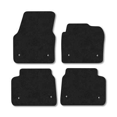Car Mat Co Land Rover Discovery Sport 2019+ (Manual) Car Mats Black Carpet Tailored Fit from B&Q