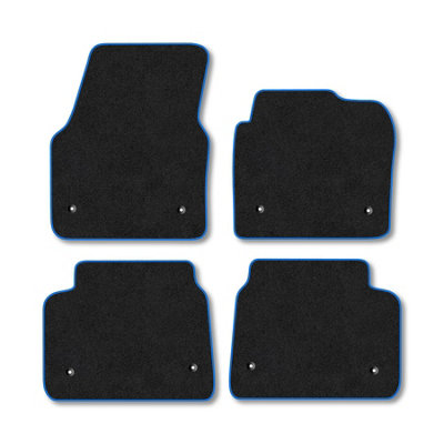 Car Mat Co Land Rover Discovery Sport 2019+ (Manual) Car Mats Blue Trim Carpet Tailored from B&Q