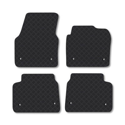 Car Mat Co Land Rover Discovery Sport 2019+ (Manual) Rubber Car Mats Heavy-Duty Tailored from B&Q