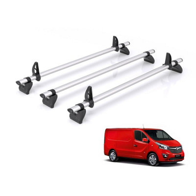 B&Q - Vd  Kammbar Pro 3 Bar For Vauxhall Vivaro (2014-2019) Vauxhall Vivaro 2014-2019 Standard Roof
