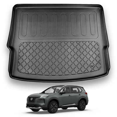 B&Q -  Nissan X-Trail E-Power (2022+) Boot Liner (Upper Boot Position) Premium Tailored Boot Mat Protector Waterproof Accessory