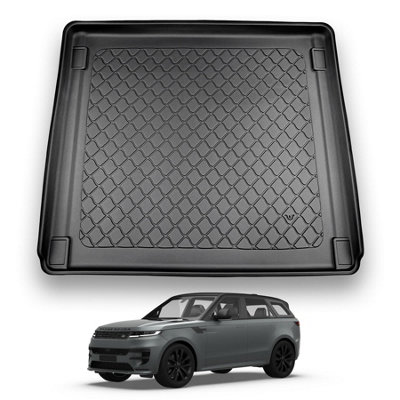 Nomad Range Rover Sport (2022+) Boot Liner (L461) Premium Tailored Boot Mat Protector Waterproof Raised Edges Accessory from B&Q