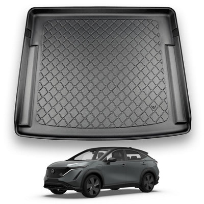 B&Q -  Nissan Ariya (2022+) Boot Liner (Upper Boot Position) Premium Tailored Boot Mat Protector Thermoplastic Waterproof