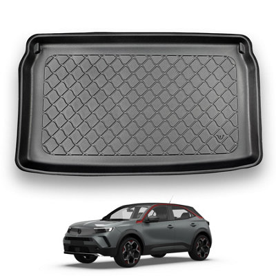 Nomad Vauxhall Mokka (2021+) Boot Liner (Upper Boot Position) Premium Tailored Boot Mat Protector Thermoplastic Waterproof from B&Q