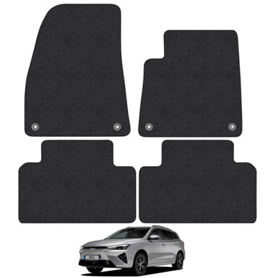 Car Mat Co Mg Motor Uk Mg5 Ev 2020-Onward Car Mats Carpet Tailored Set 245mm Clip Spacing