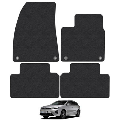 Car Mat Co Mg Motor Uk Mg5 Ev 2020-Onward Car Floor Mats Carpet Tailored 250mm Clip Spacing