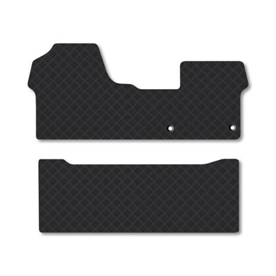Car Mat Co Citroen Dispatch Crew Van (2016+) Rubber Van Mats Tailored Fit from B&Q