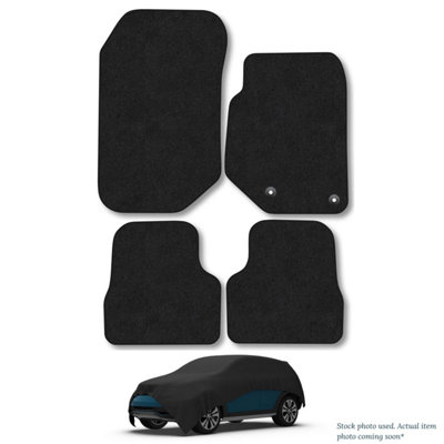Car Mat Co Audi A5 Sportback (2017+) (5 Door) Car Mats Tailored Fit Black Trim Accessory Carpet Car Accessories Floor Mats Anti-Slip from B&Q