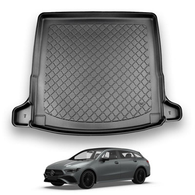Nomad Mercedes Cla (2019+) Boot Liner (Not For Phev Models) Premium Tailored Boot Mat Protector Thermoplastic Waterproof from B&Q