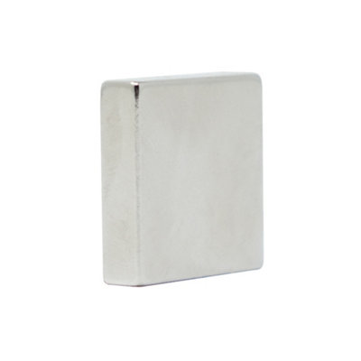 N42 Neodymium Square Magnet1 In. X 1 In. X 1/4 In. Thick13.03Lbs Pull from B&Q
