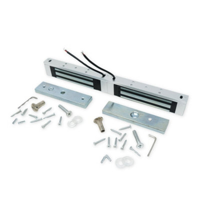 Electromagnetic Door Lock For Access Control336mm X 39mm X 22mm Magnetic Double-Door Lock180Kg Pull from B&Q