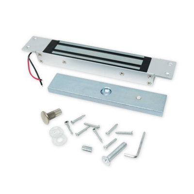 Electromagnetic Door Lock For Access Control258mm X 43mm X 26mm280Kg Pull from B&Q