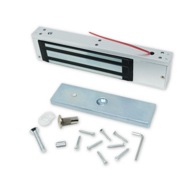 Electromagnetic Door Lock For Access Control246mm X 56.5mm X 27.5mm320Kg Pull from B&Q