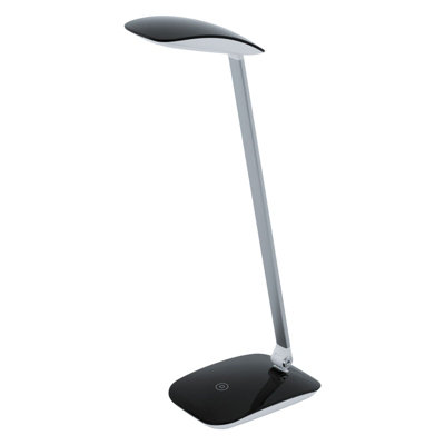 Elegant Black Touch Table Desk Lamp With Dimming Led Bulb from B&Q