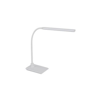Stylish White Table Lamp With Touch Control And Dimmable Led Bulb from B&Q