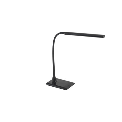 Stylish Black Plastic Touch Table Lamp With Dimmable Led Bulb from B&Q